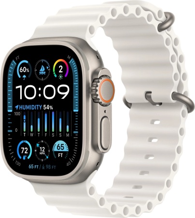 Apple Watch Ultra 2 49MM Titanium White Ocean Band