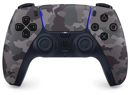 Sony PlayStation 5 DualSense wireless Controller (Gray Camouflage)